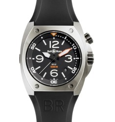 Bell & Ross Marine Automatic Steel 44 mm Watch Replica BR 02-92 STEEL